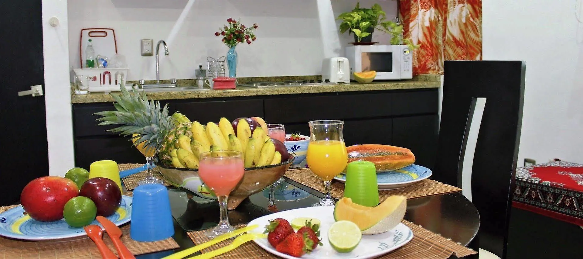 ** Frühstückspension Maya Vacanze Playa Quinta B&B Playa del Carmen Mexiko